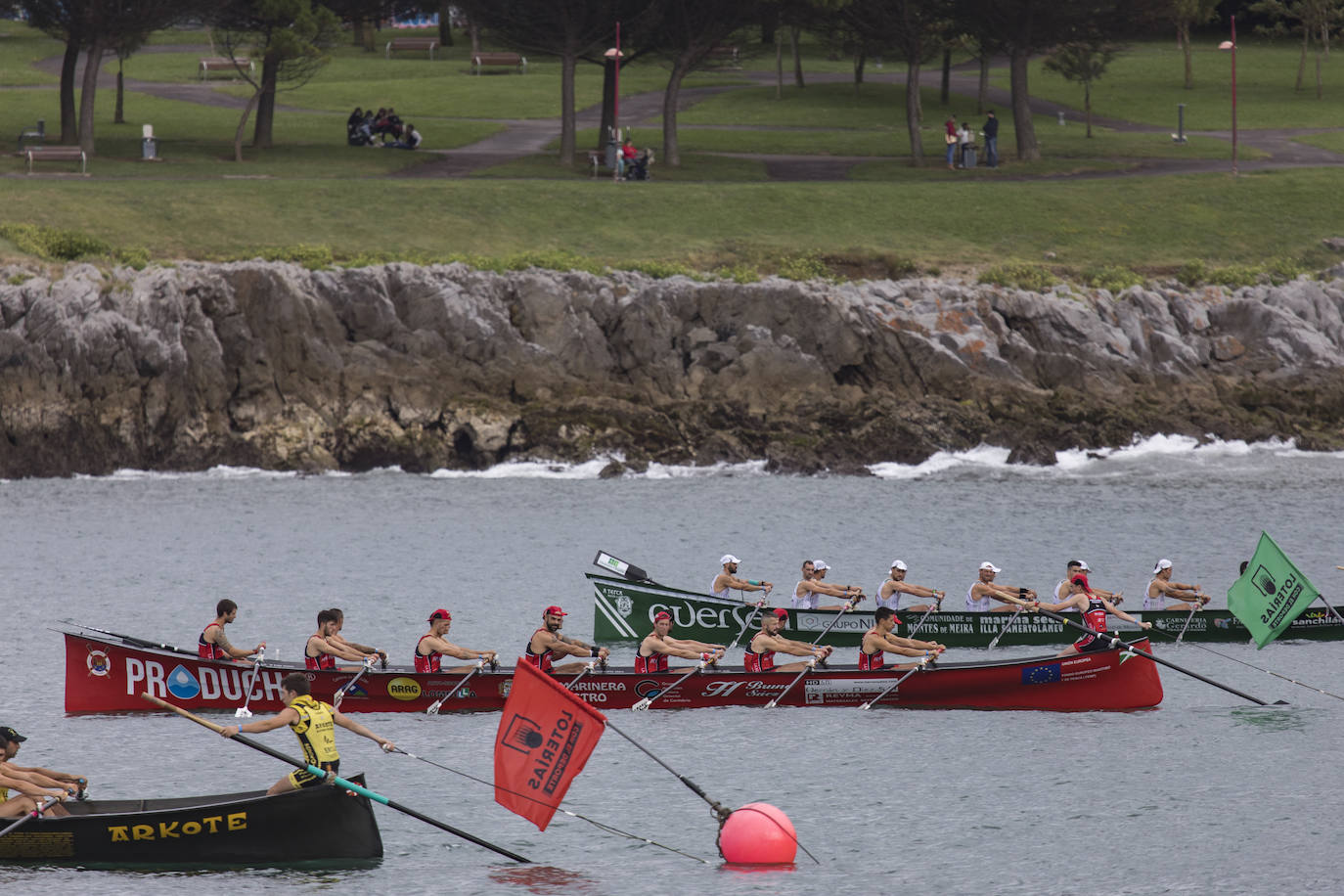 Los de Marina de Cudeyo se medirán este domingo a Meira, Arkote y Getaria, el líder de la ARC 1 y que ayer realizó el mejor tiempo en las tandas clasificatorias