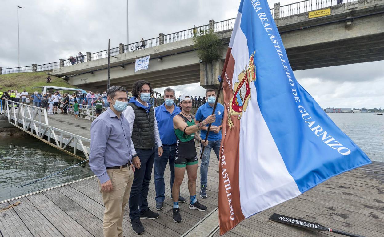 Pedreña, segunda en la Bandera del Real Astillero de Guarnizo