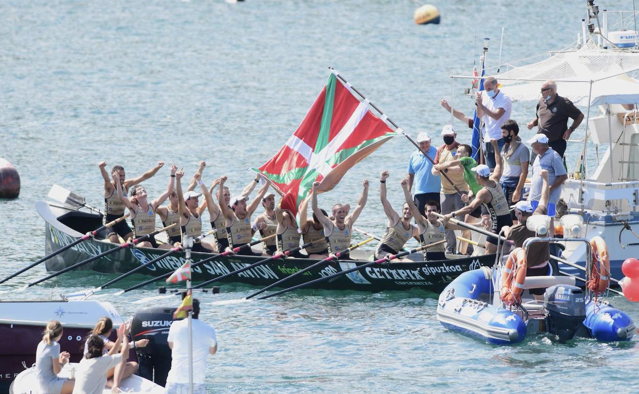 Getaria celebra el triunfo.