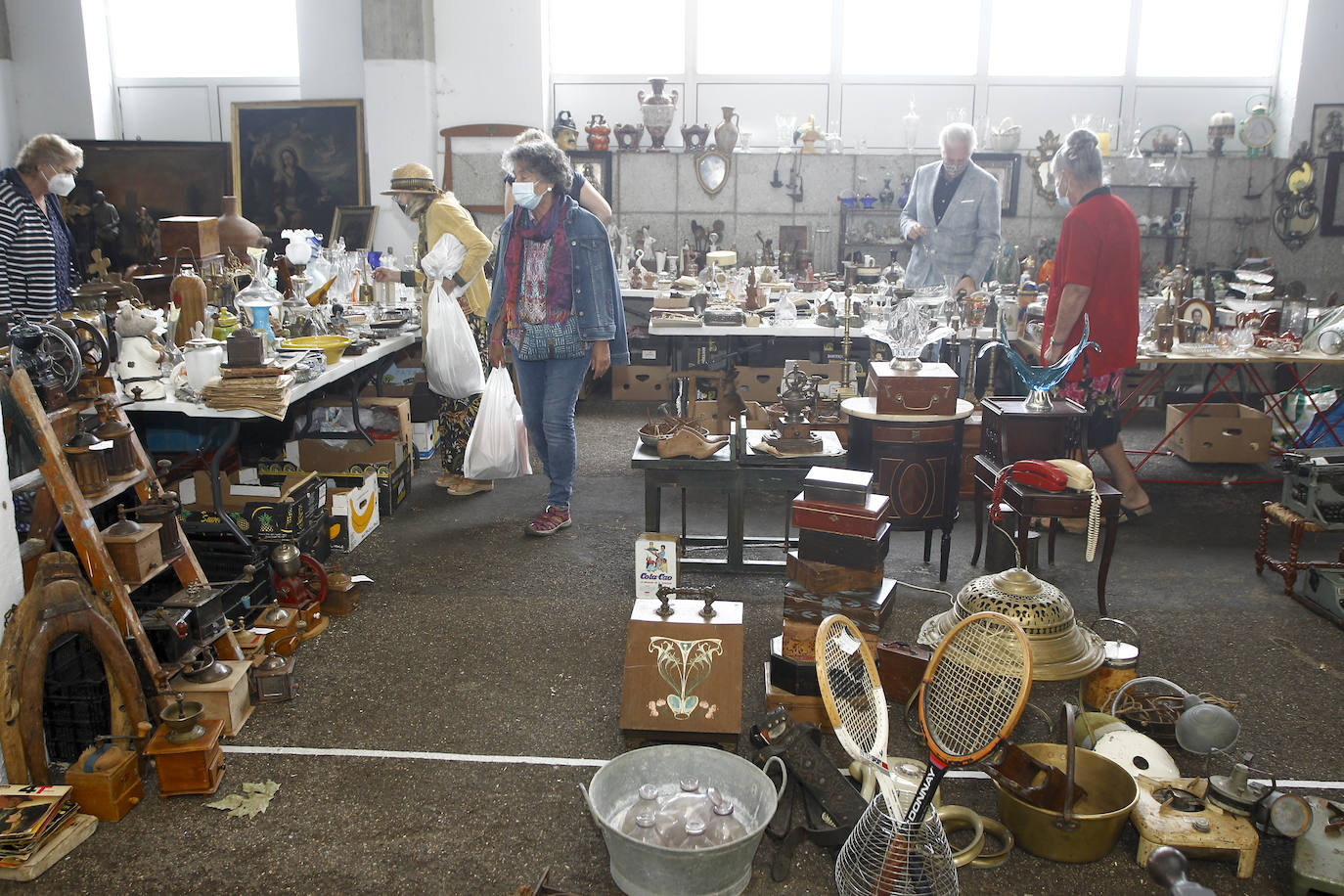 Fotos: Feria de Antigüedades de Torrelavega