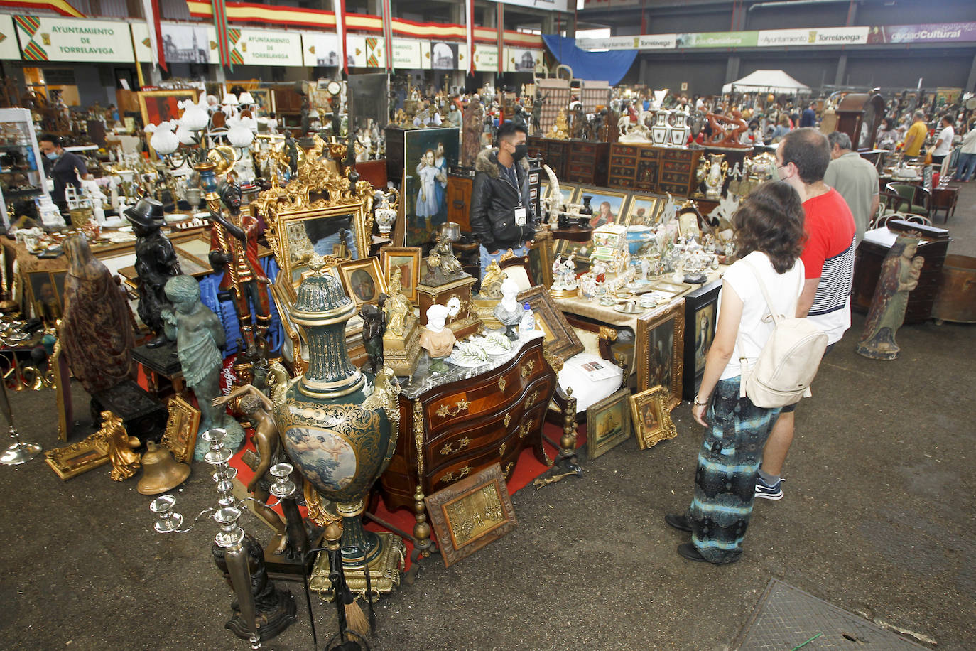 Fotos: Feria de Antigüedades de Torrelavega