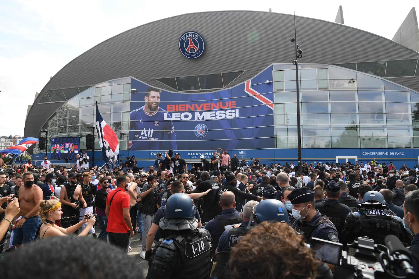 Fotos: Las mejores imágenes de la presentación de Messi por el PSG