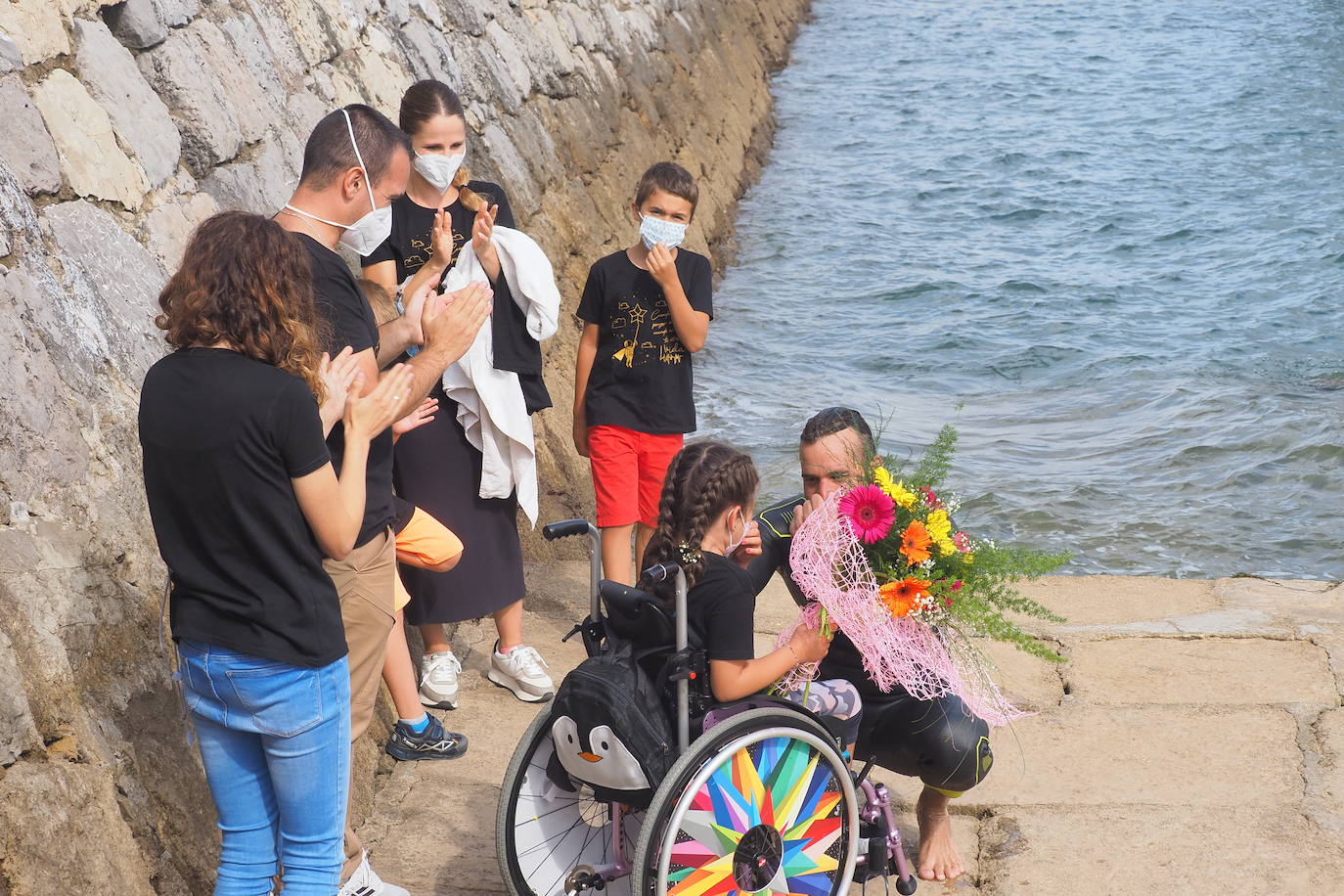 Fotos: Brazadas para recaudar fondos para Lucía