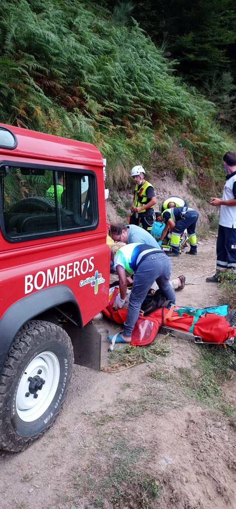 Fotos: Imágenes del accidente ocurrido en Liébana