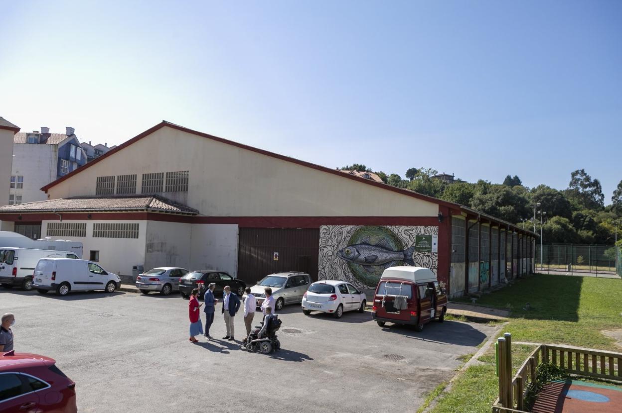 Vista exterior del pabellón polideportivo de San Vicente de la Barquera. josé garcía