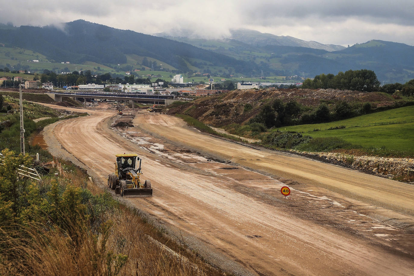 Fotos: Avanzan las obras del nudo