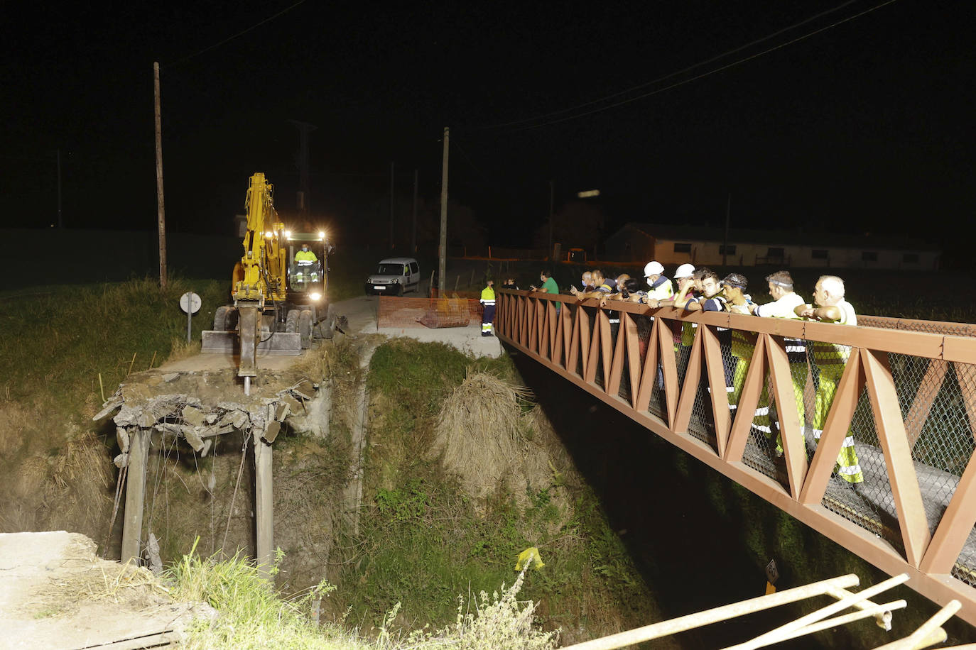 Fotos: Adiós al puente de Serdio