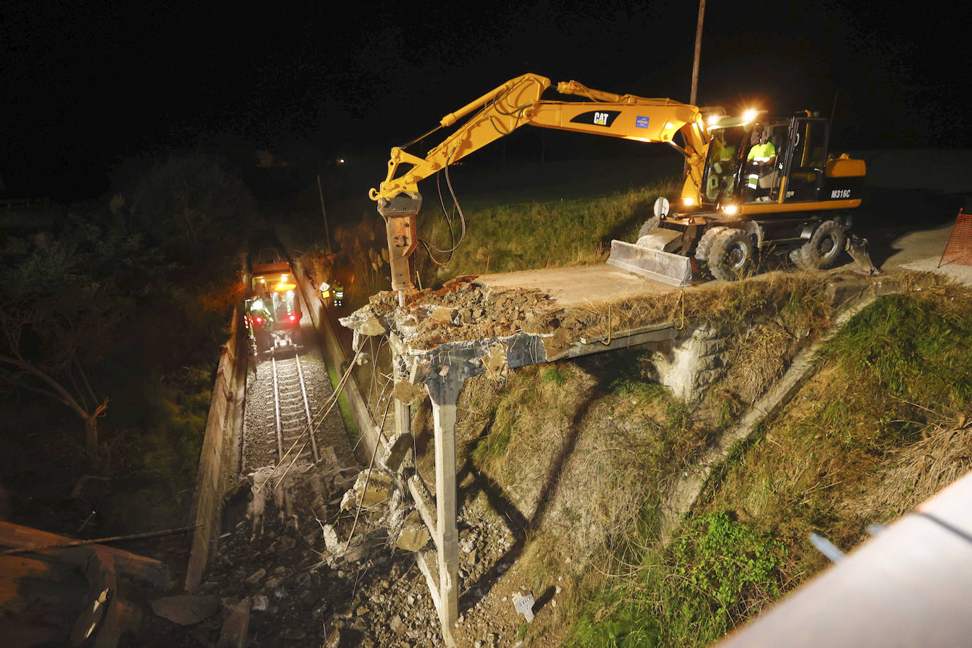 Fotos: Adiós al puente de Serdio