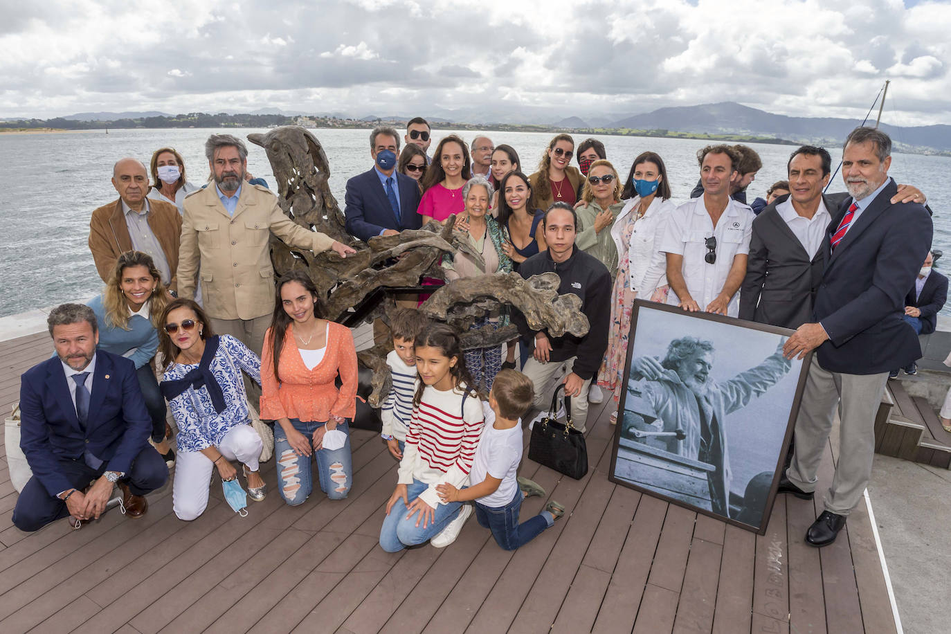 Fotos: Una paloma de la paz para Santander