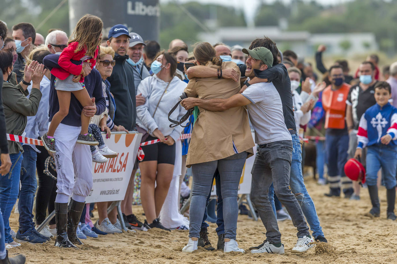 El cántabro sumó su décimo Gran Premio en la Playa de Loredo y también ganó la carrera de la Junta Vecinal. Sólo le superó Cristina Pérez en el Premio Gobierno de Cantabria