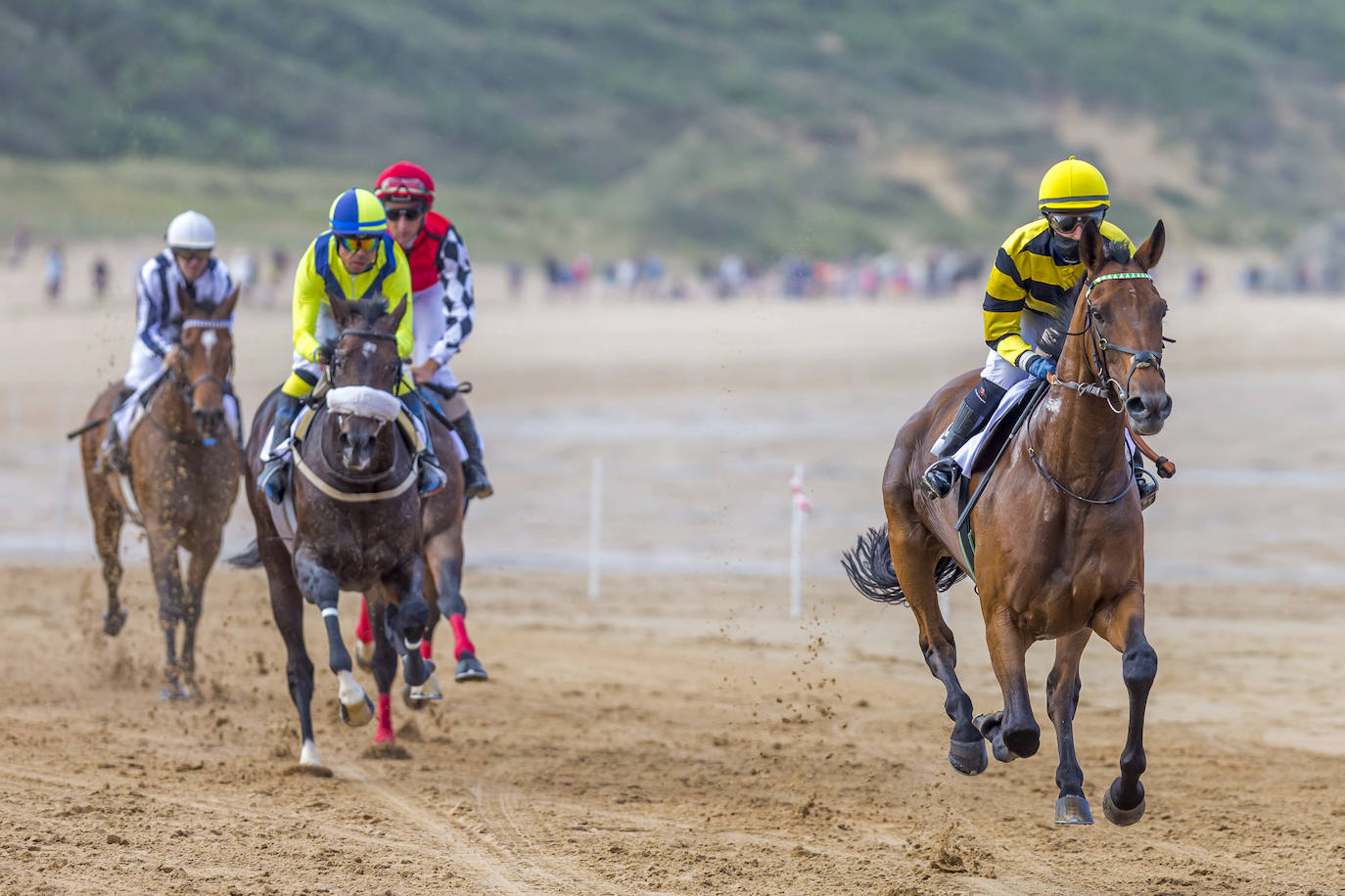 El cántabro sumó su décimo Gran Premio en la Playa de Loredo y también ganó la carrera de la Junta Vecinal. Sólo le superó Cristina Pérez en el Premio Gobierno de Cantabria