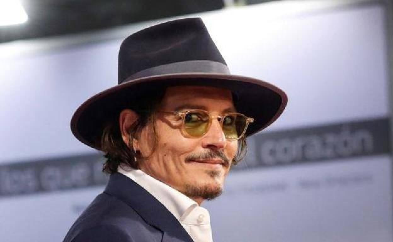 El actor Johnny Depp