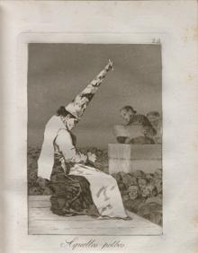 Imagen secundaria 2 - Hallan una edición de &#039;Los Caprichos&#039; de Goya en los fondos de la Biblioteca Menéndez Pelayo