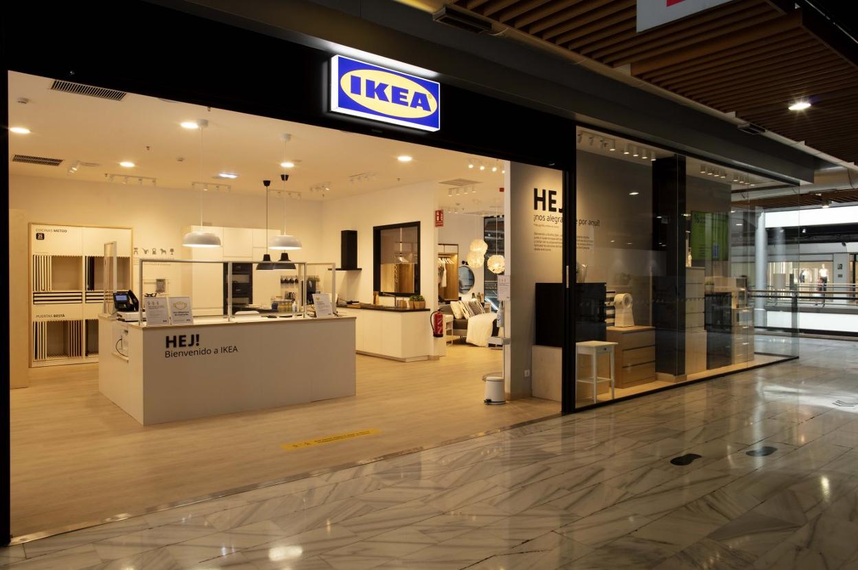 IKEA está aplicando un proceso de expansión. En la imagen, tienda abierta en Gijón el pasado año. 