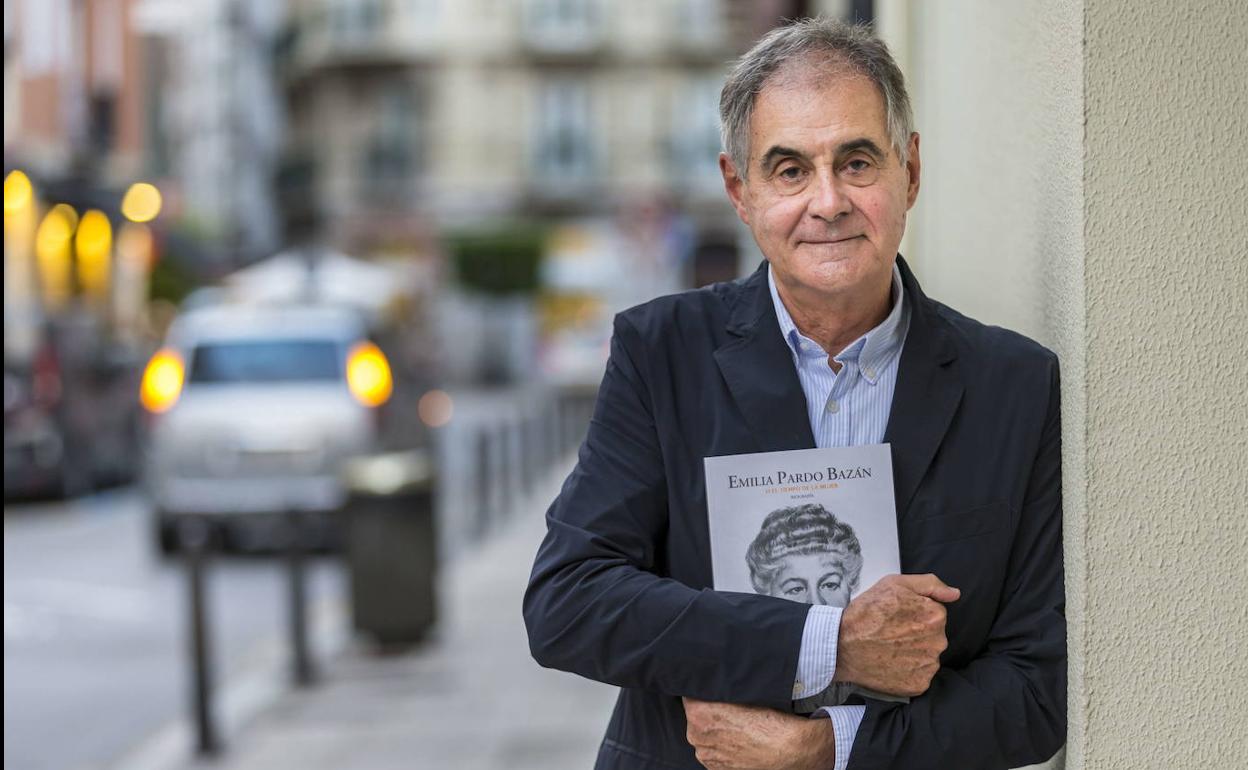 Germán Gullón presentó 'Emilia Pardo. El tiempo de la mujer'.