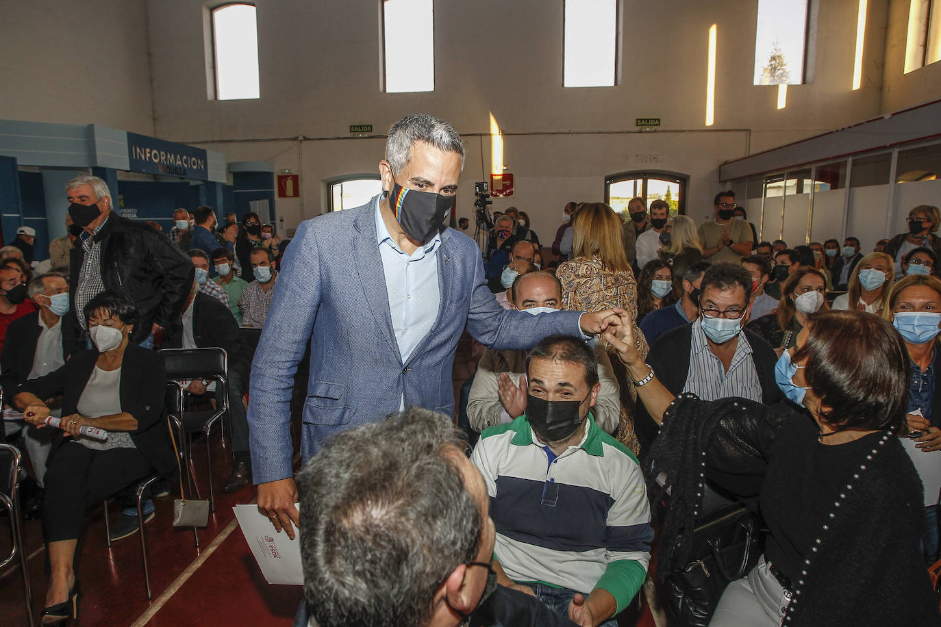 Fotos: Zuloaga anuncia que se presentará a la reeleción como secretario general en Cantabria