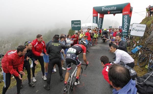 El día que Alberto Contador ganó en Los Machucos.