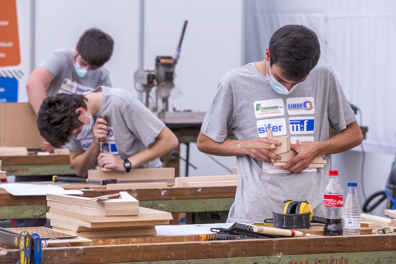 Fotos: Comienzan las &#039;CantabriaSkills&#039;, las Olimpiadas de las Habilidades para 140 alumnos