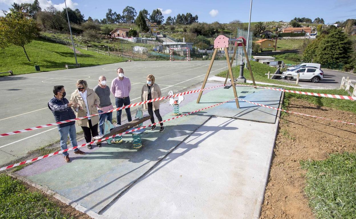 Visita a una de las zonas en las que se está trabajando