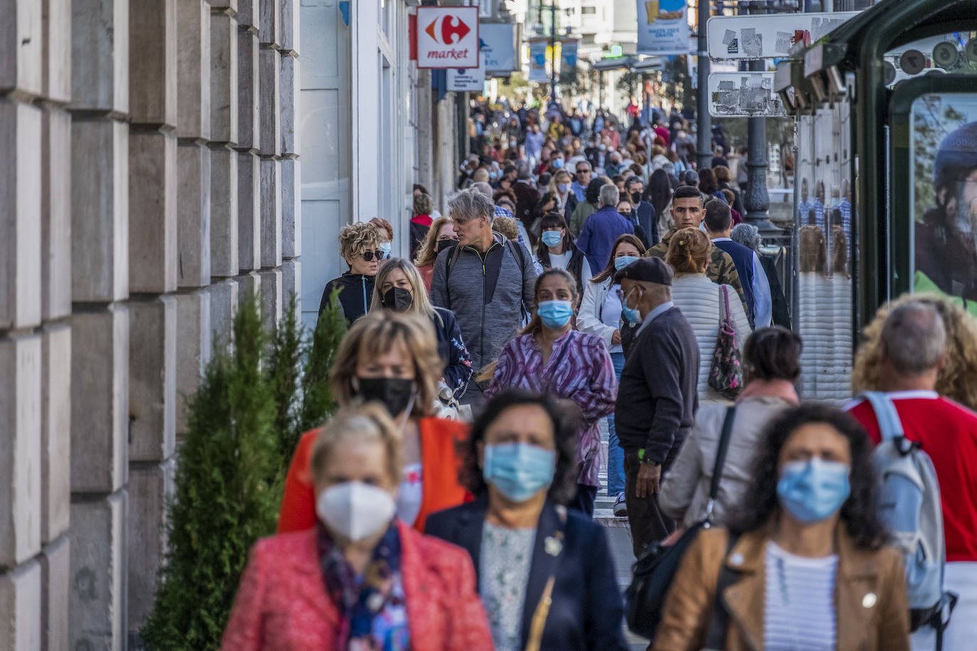 Fotos: Primer día sin las restricciones covid