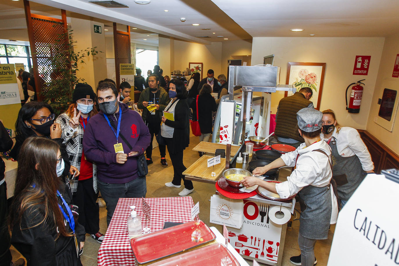 Fotos: Algas, anchoas y otras delicias de la tierra en Sabor en Cantabria