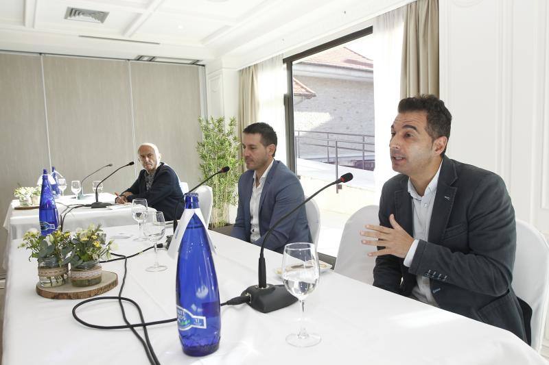 Fernando Prada, Aldo Bambrilla y Eduardo Sanfilippo ofrecieron la ponencia 'La anchoa, una joya gastronómica'