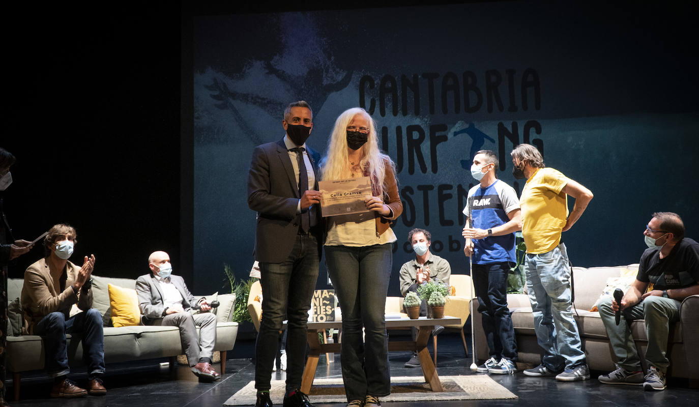 Fotos: Presentaciñon del el evento &#039;Cantabria Surfing Sostenible&#039;