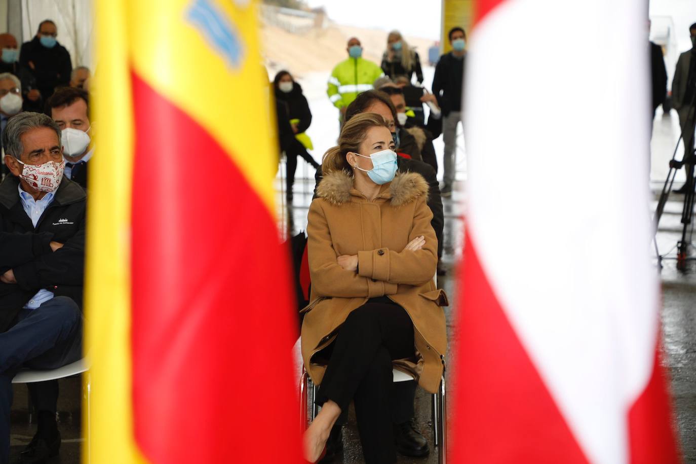 Fotos: Inauguración del tercero de los siete tramos de la autovía entre Aguilar y Burgos