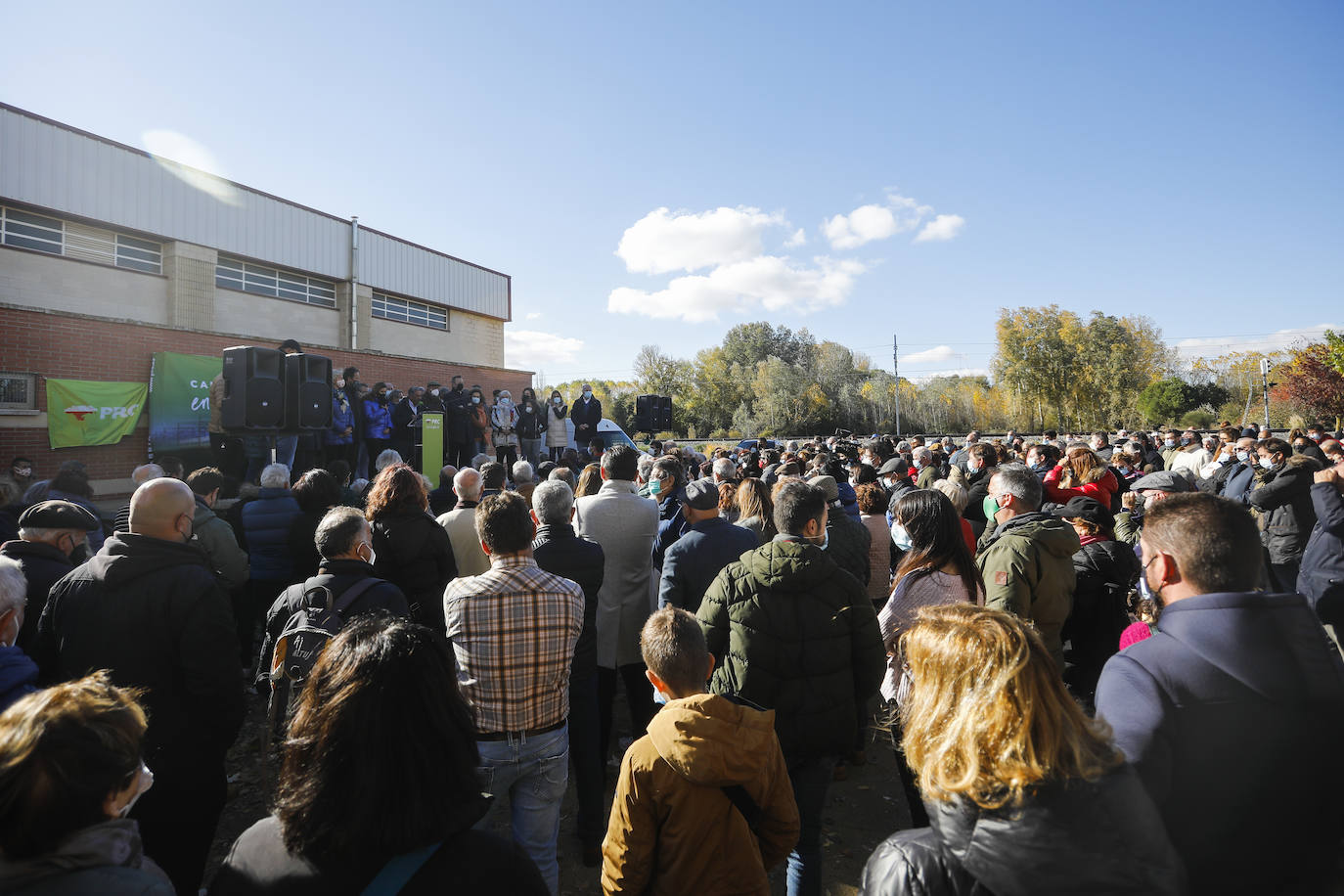 Fotos: Fiesta regionalista por el inicio de las obras del AVE