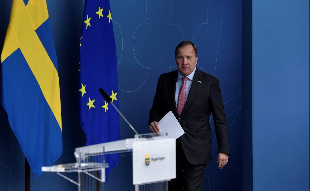 El primer ministro sueco, Stefan Löfven. 