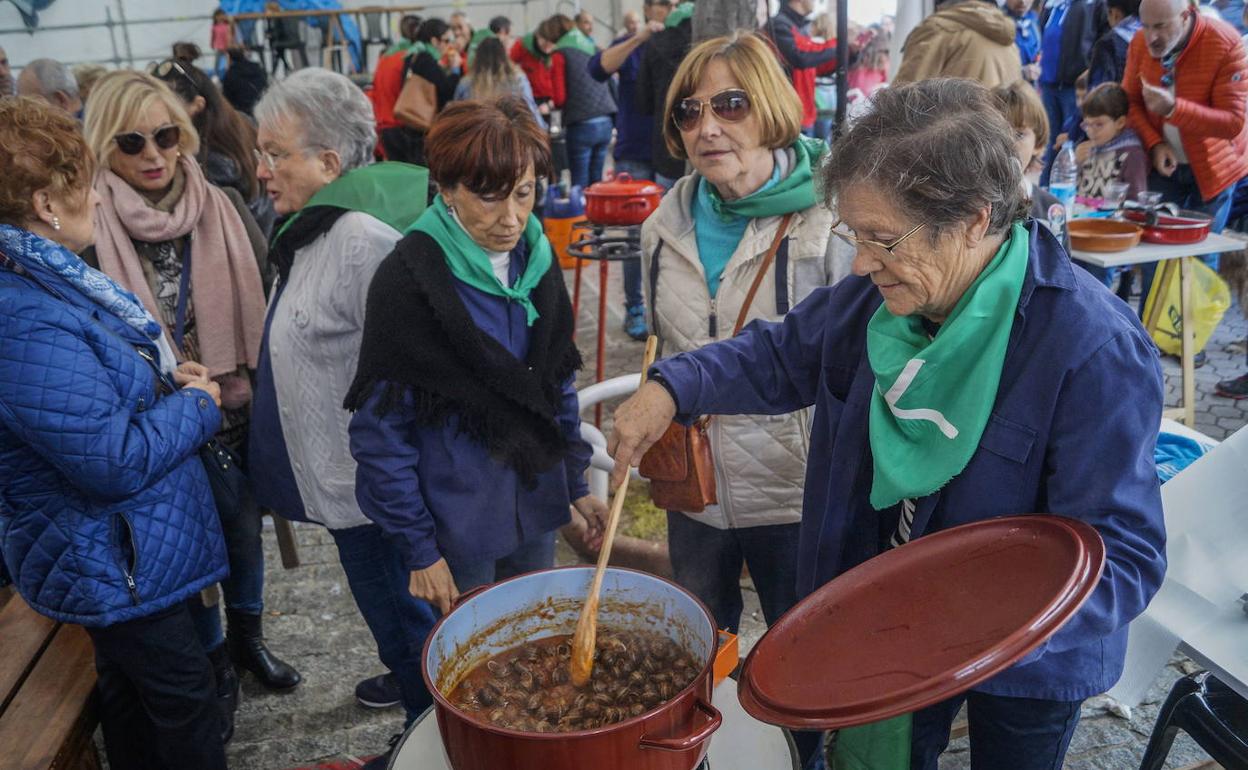 Imagen de archivo del Concurso Gastronómico de Caracoles en 2018.