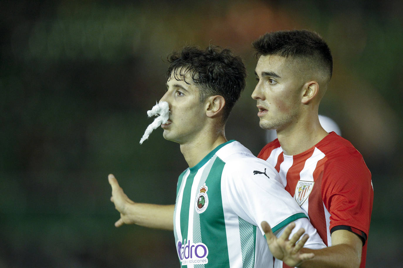 Fotos: Imágenes del Racing-Bilbao Athletic