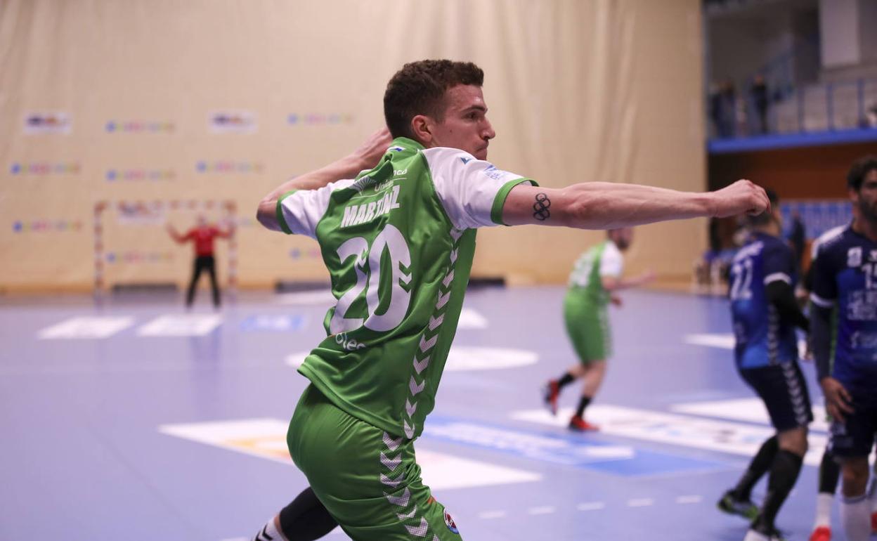 Imagen de archivo de Ramiro Martínez, en el partido ante el Benidorm.