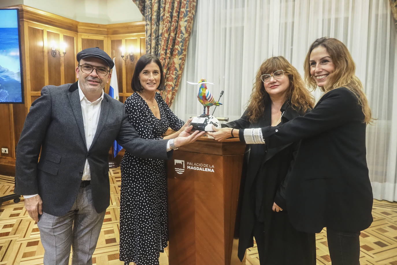 Fotos: Isabel Coixet recibe en Santander el Bocarte de Plata por ser la &#039;Foodie del año&#039;