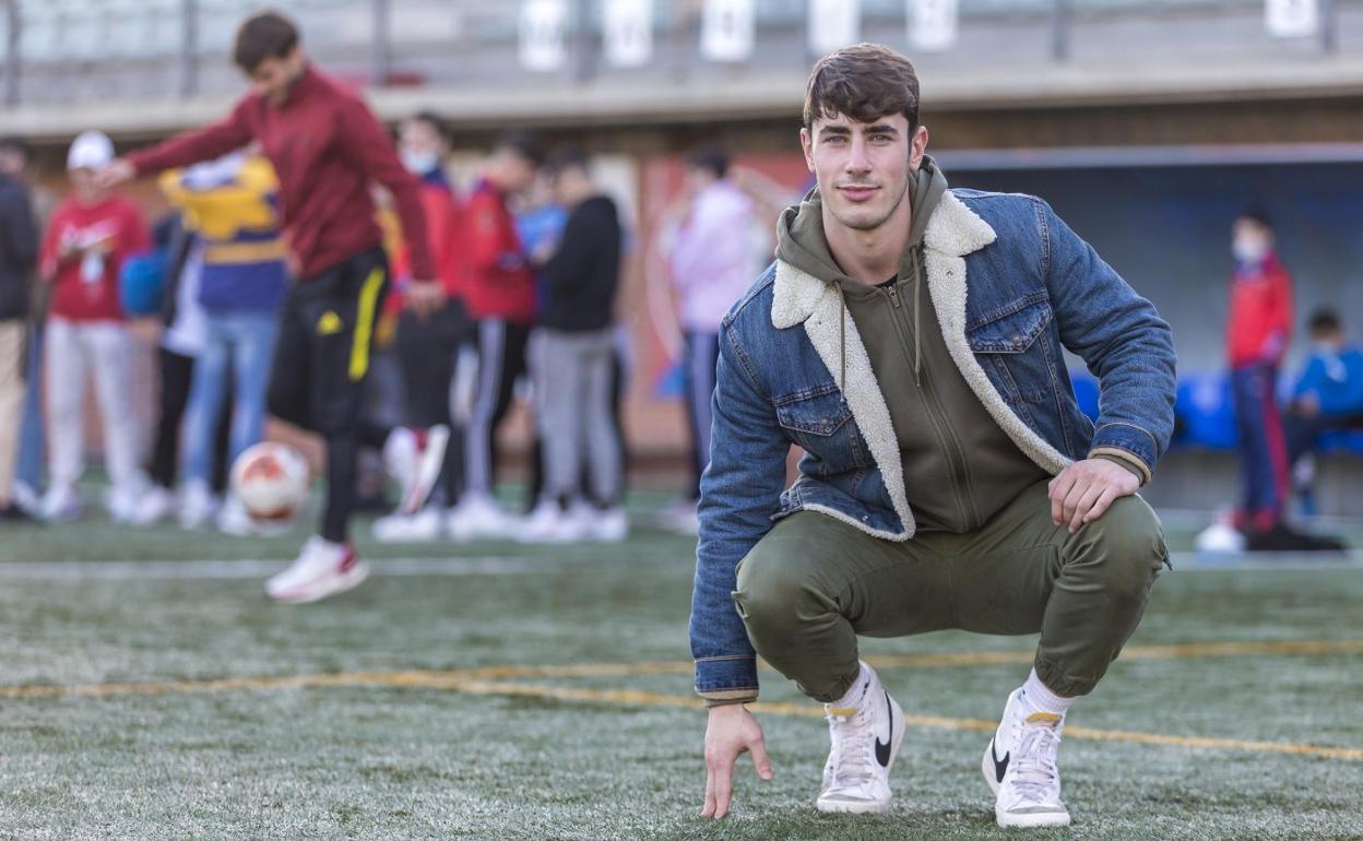 Luis Samperio, tras conocer que se enfrentará al Espanyol. 