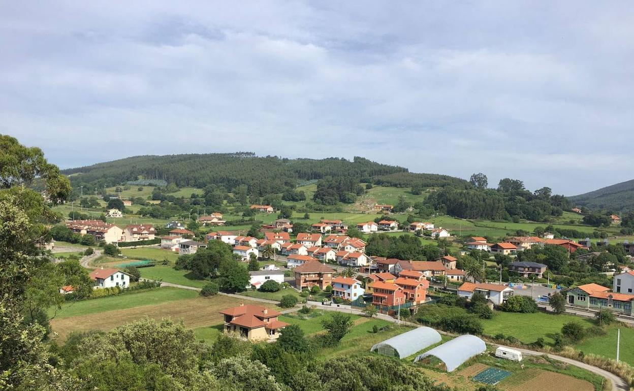 Vista de Castillo, en Arnuero.