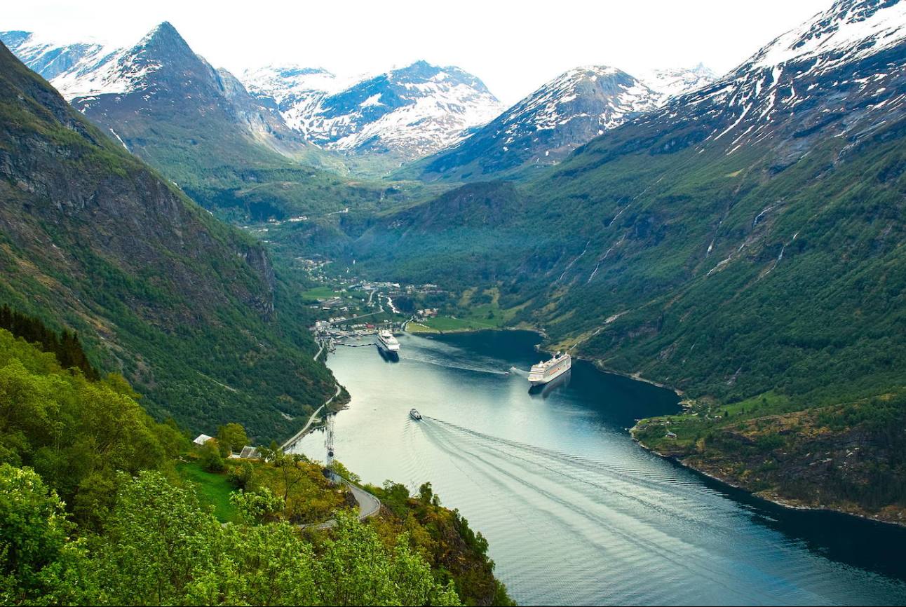 Fiordo Geirangerfjord (Noruega)