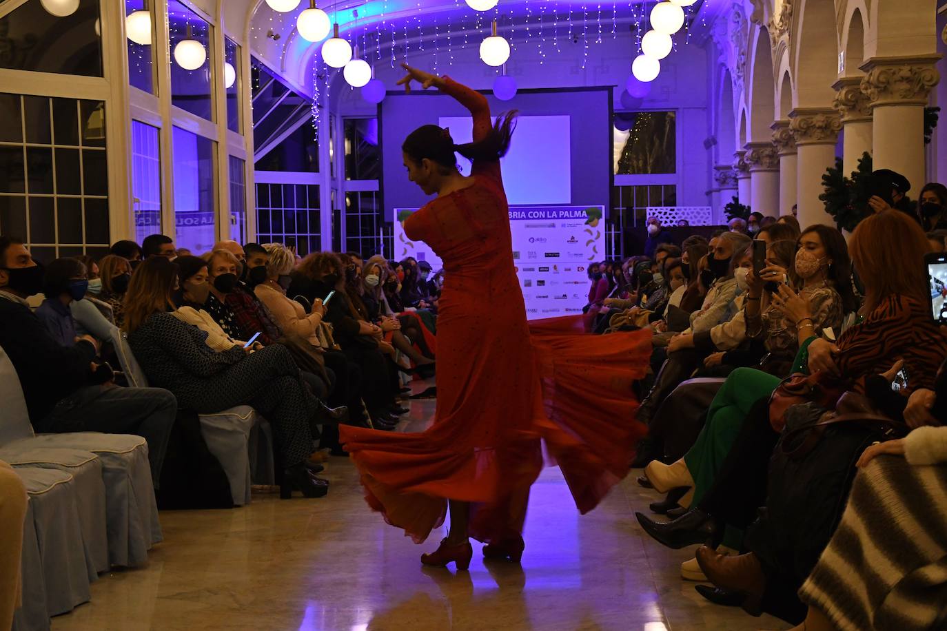 La bailaora flamenca Yolanda González Sobrado compartió todo su arte.