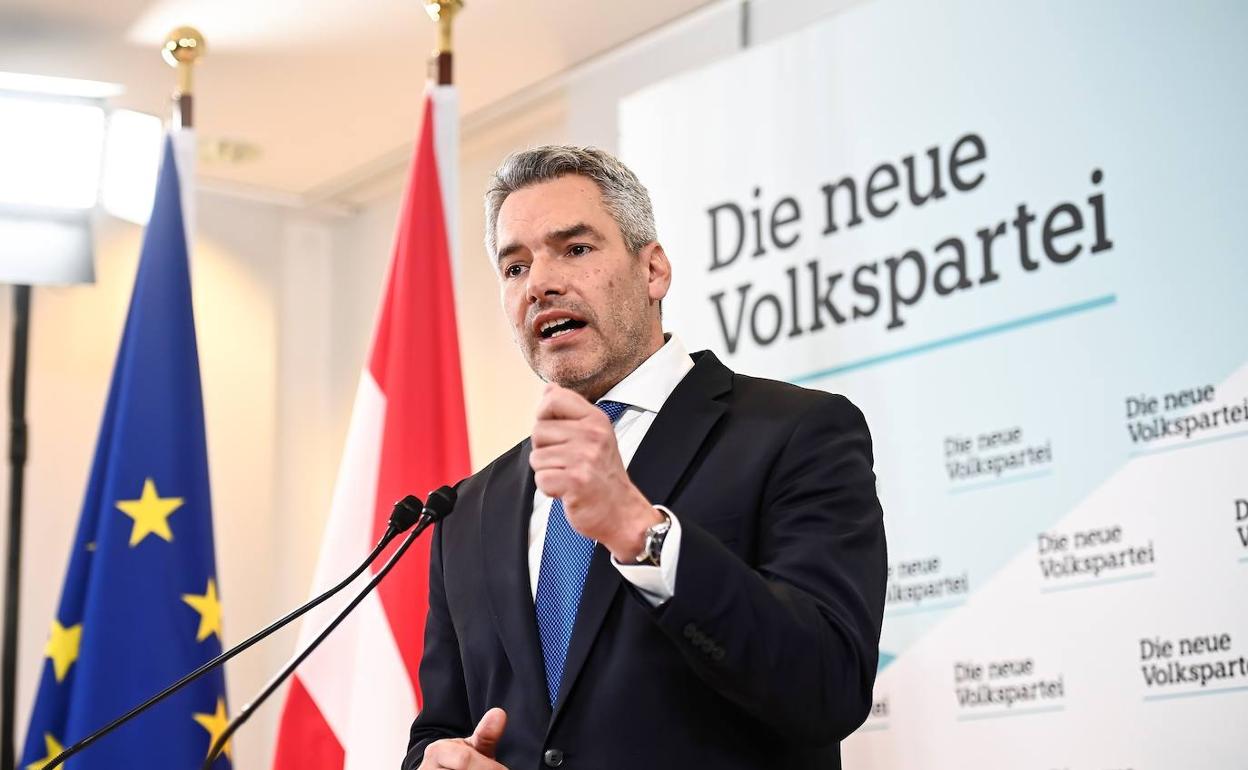 Karl Nehammer, será el nuevo canciller de Austria. 