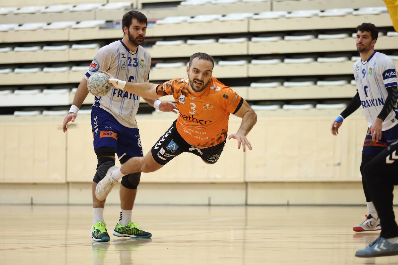 Los naranjas caen por 31-28 en casa del Fraikin