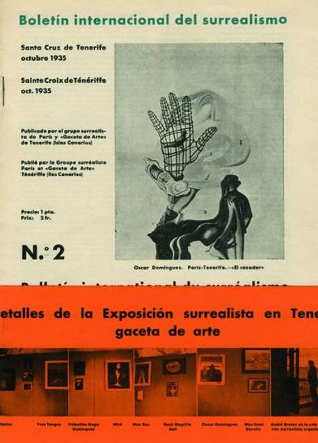 Imagen - Boletín internacional del surrealismo, n.º 2, Santa Cruz de Tenerife: 1935. 