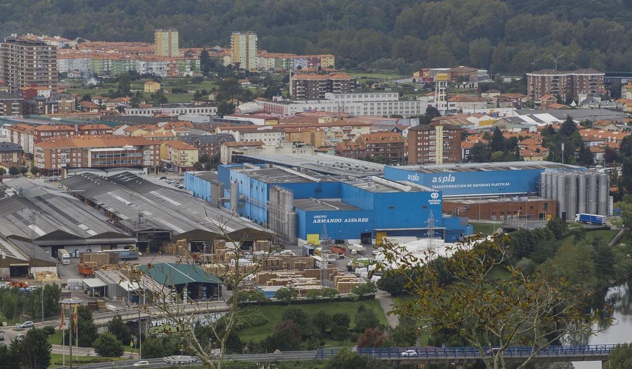 Instalaciones de Aspla en Torrelavega, donde se invertirán 1,22 millones en mejoras de eficiencia. 