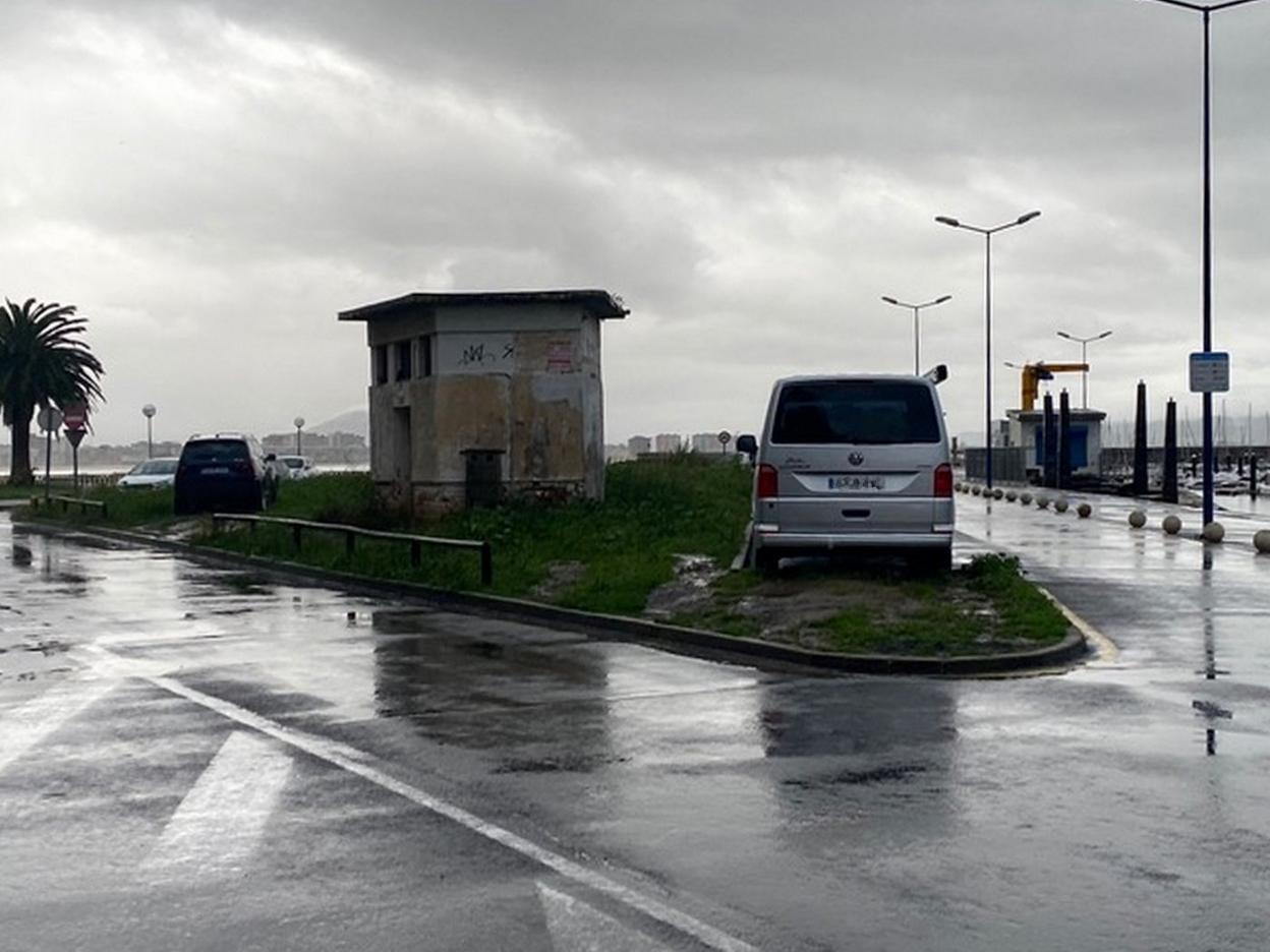 Parcela en la que se proyecta construir el centro de Formación Profesional en Laredo. 