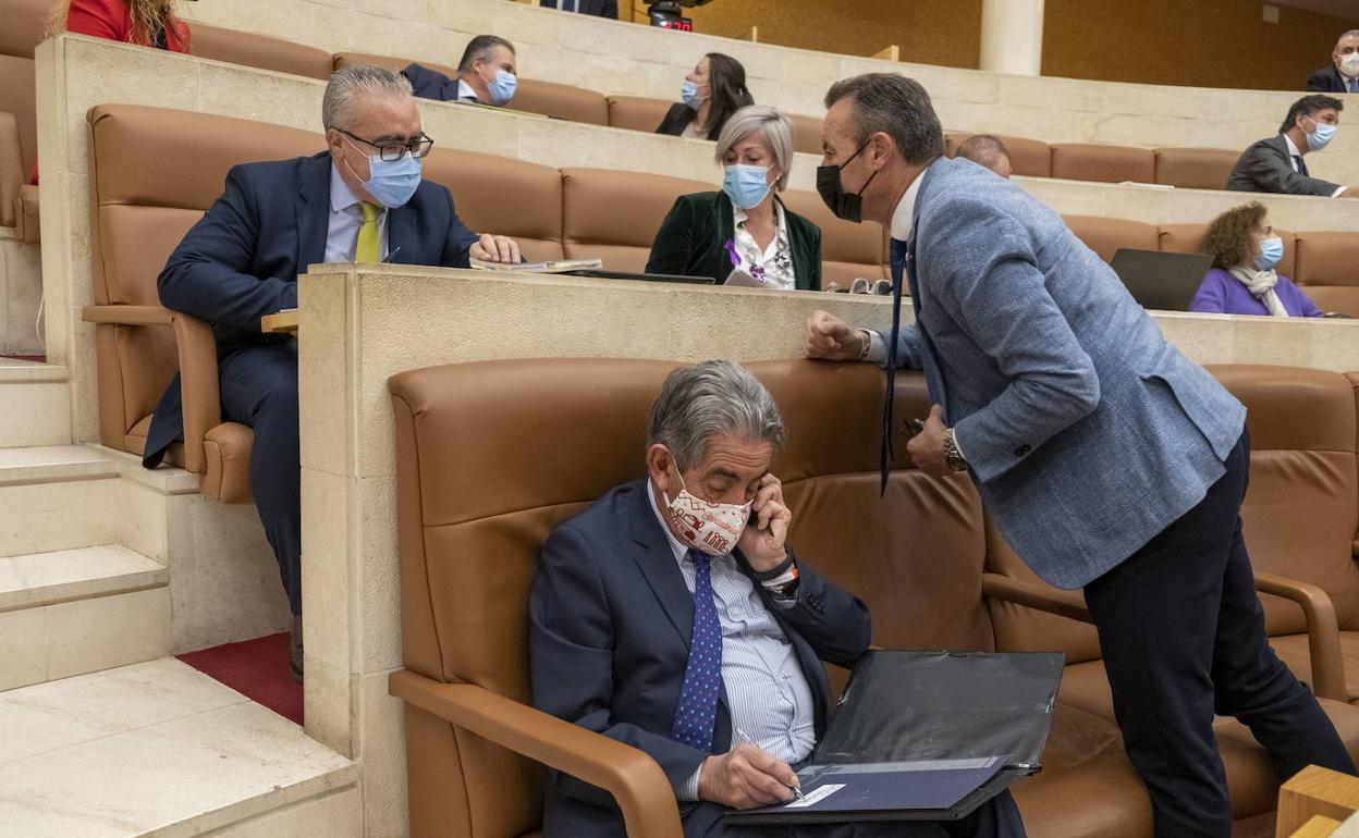 Guillermo Blanco, en el Parlamento, en una imagen de archivo.