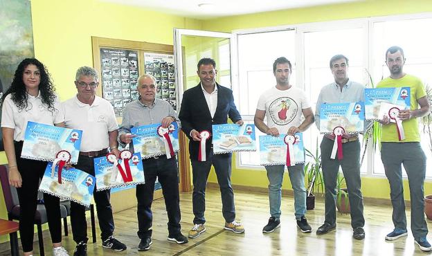 Entrega de premios del concurso de AFCA a los mejores quesos, sobaos y quesadas con leche de vaca.