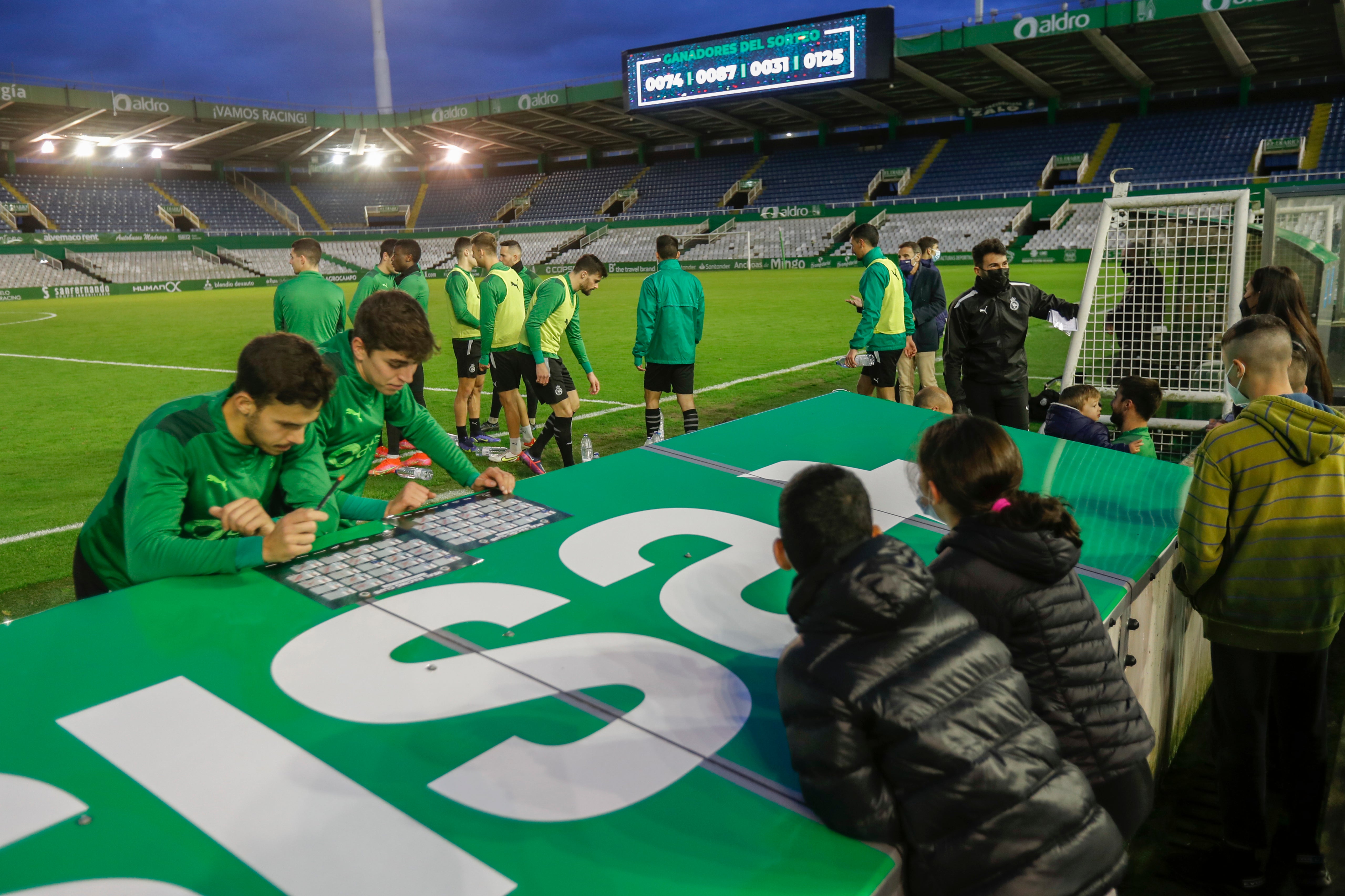 Fotos: Un entrenamiento abierto al público para celebrar el Día de Reyes