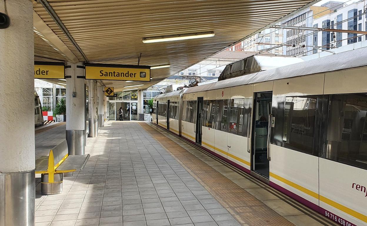Estación de Feve en Santander.