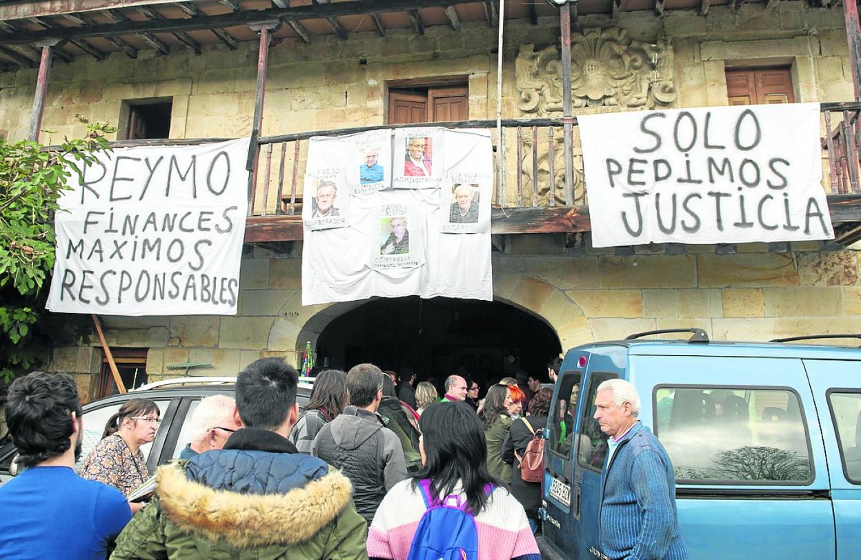 Imagen de archivo de la vivienda de Gama cuando lograron frenar uno de los desahucios