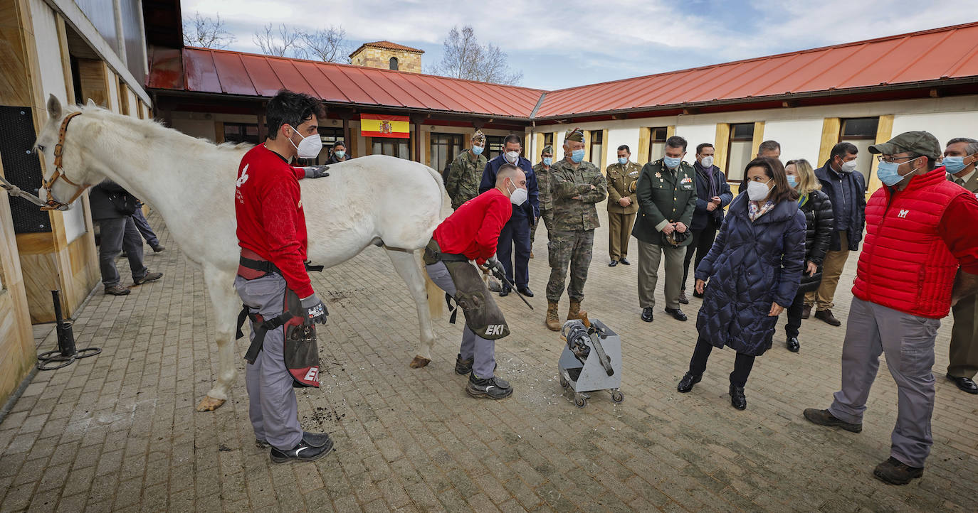 Fotos: Visita de la ministra Robles a Cantabria