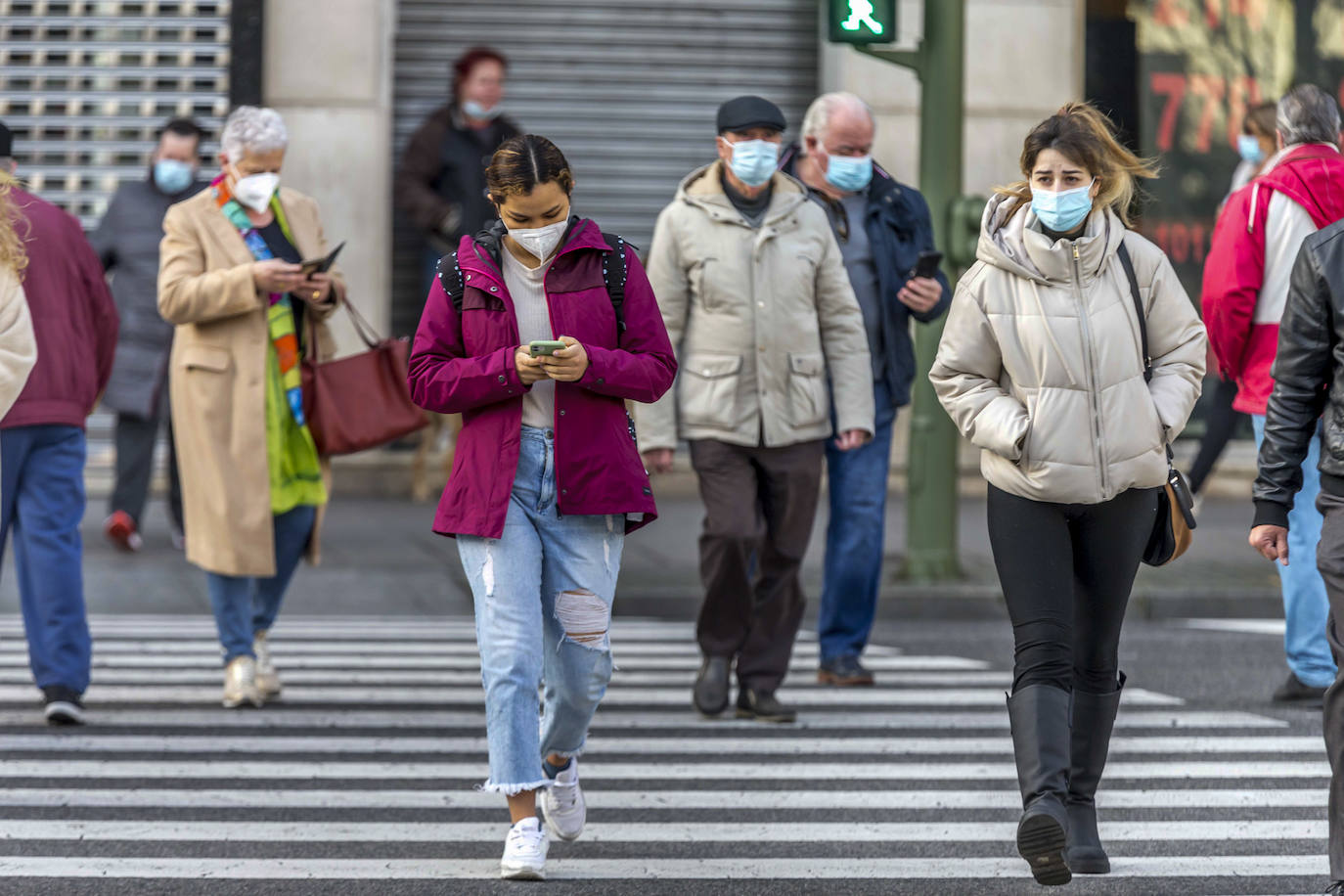 Fotos: La mascarilla todavía reina en las calles